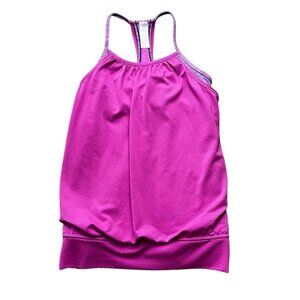 Ivivva Girls Pink Activewear Tank Size 12 Years